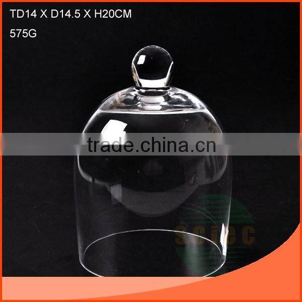 L19.7CM BEAUTIFUL SQUARE BLUE GLASS FOOD HOLDER ON SALE