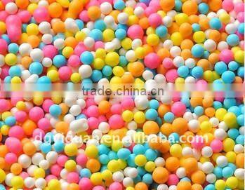 Edible colorful non-pareils