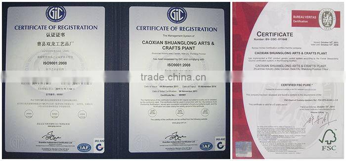 High qulity customized wooden compartments jewelry box