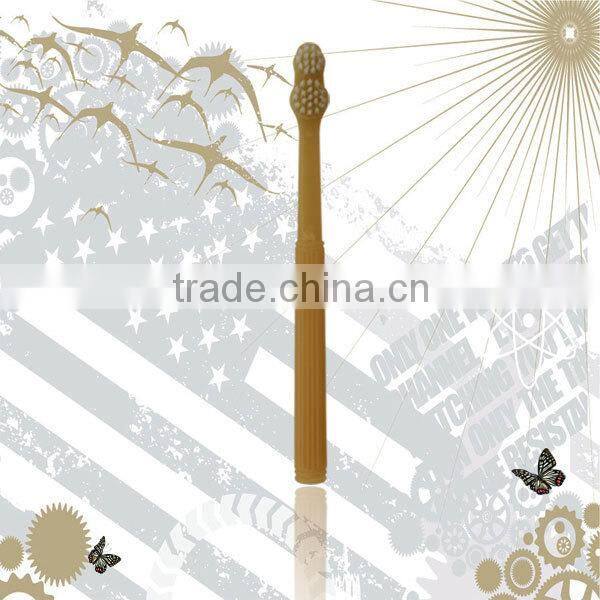 Roma handle nylon bristle disposable adult toothbrush for hotel airplane and spa