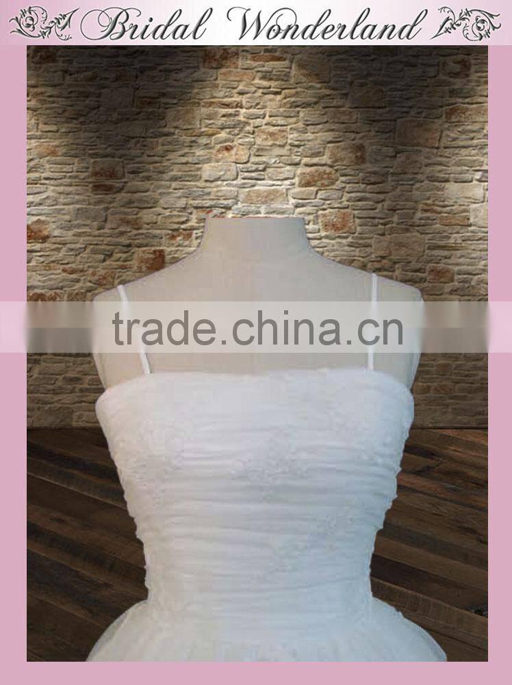 Romantic corded lace white lace see-through prom dress