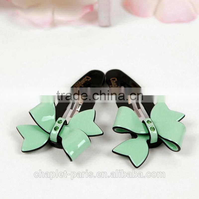 new design jewelry bowknot hairpins