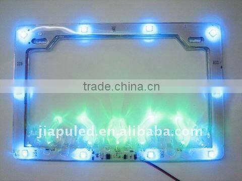 2015 New LED motorcycle license plate frame