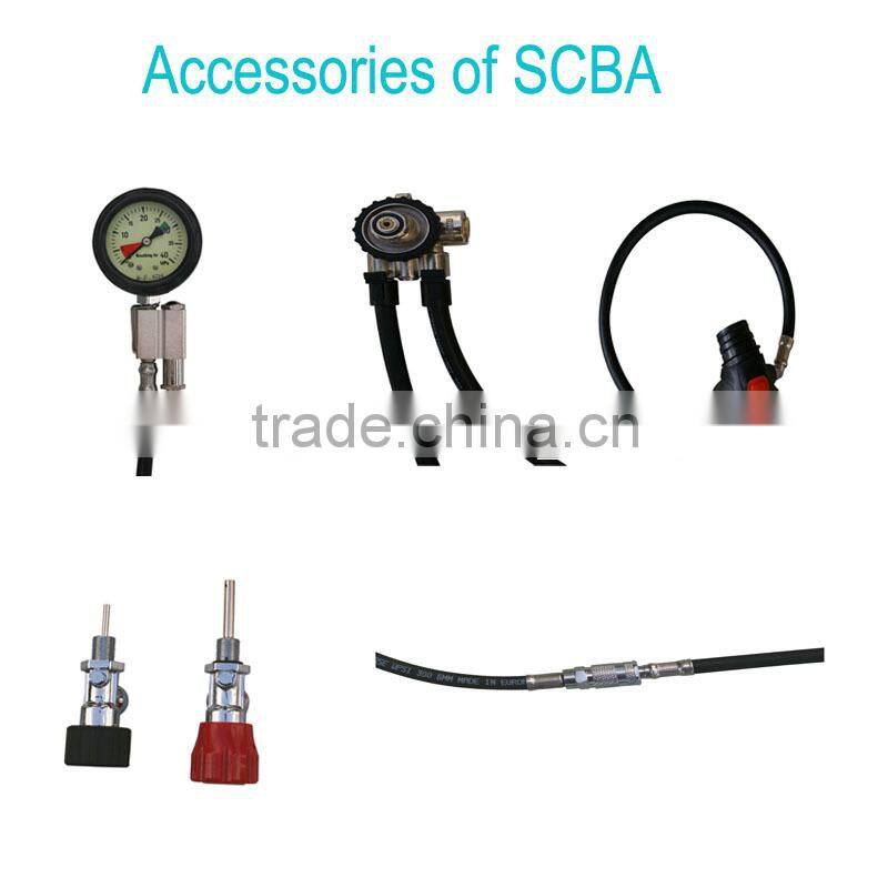 Fire fighting breathing apparatus with CE certificate/EN136.137