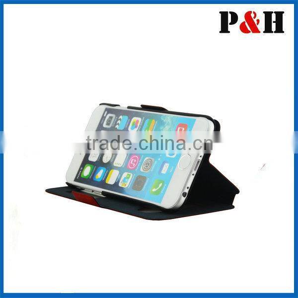 Windown View Leather Case Cover For Iphone 6