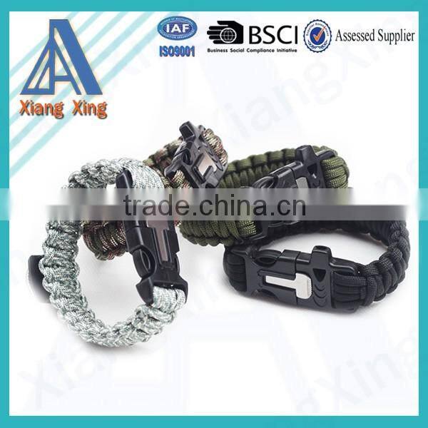 USA paratrooper equipment high quality field Survival paracord bracelet