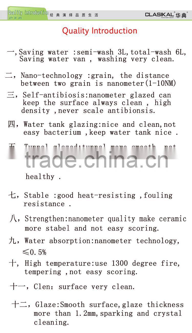 Hot sale! sanitary ware best factory discount upc flush valve toilet