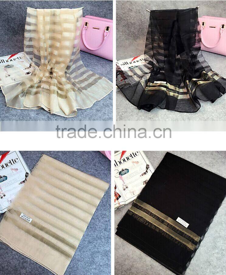 HOT Fashion Style Women Long Soft Silk Chiffon Scarf Wrap Shawl Scarves