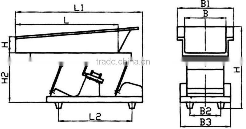 Tiny electromagnetic vibrating feeder for batching