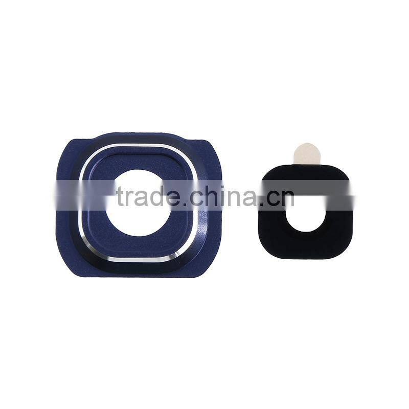 Wholesale Repair Parts Camera Lens and Bezel For Samsung Galaxy S6 - Sapphire