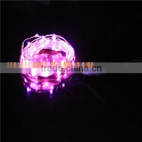 battery operated led copper wire string lights