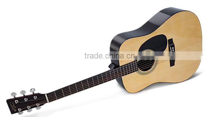 7 Strings fully handmade solid wood new acoustic guitar