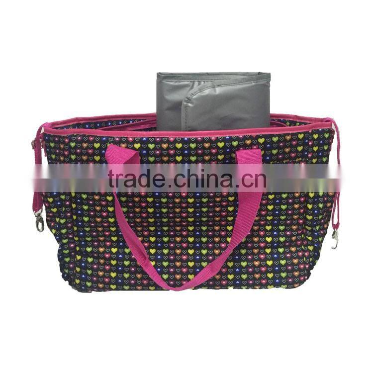 Enrich Mommy baby Diaper Bag Travel Tote nappy Bag Plus Matching Baby Changing Pad