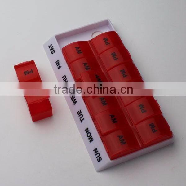 Custom Weekly Pill Case for sale detachable design