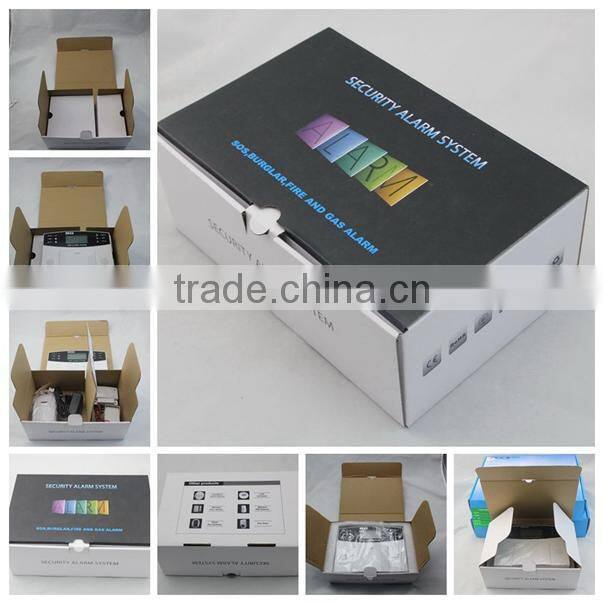 Home Security Alarm system with FSTN network connection voice prompts for operation