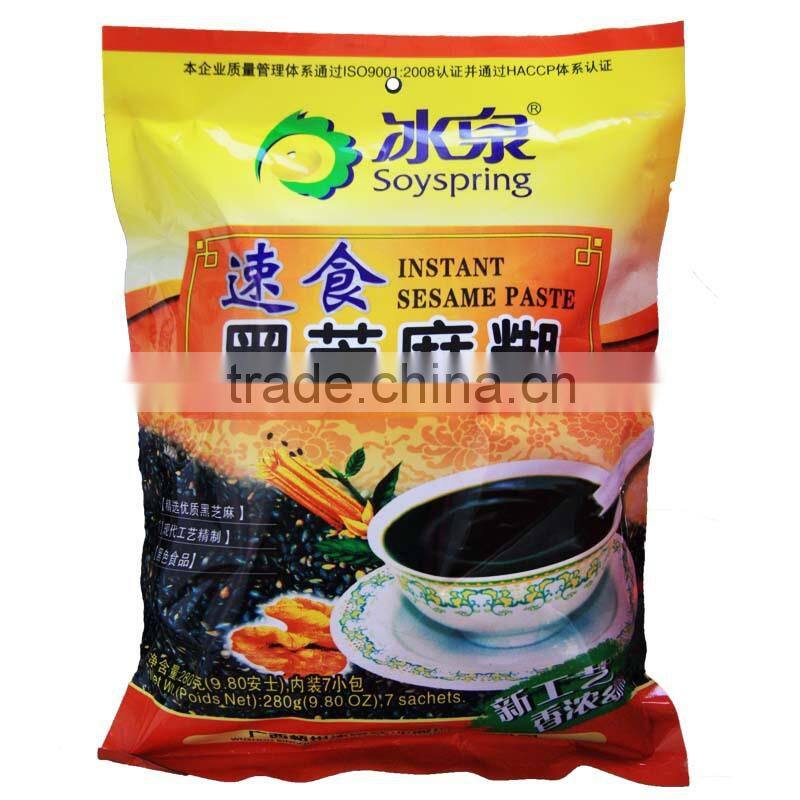Sweet Chinese Dessert Black Sesame Paste