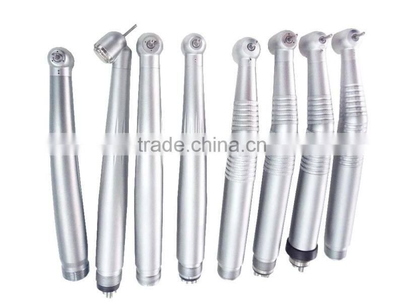 Dental handpiece, high speed handpiece with single water spray