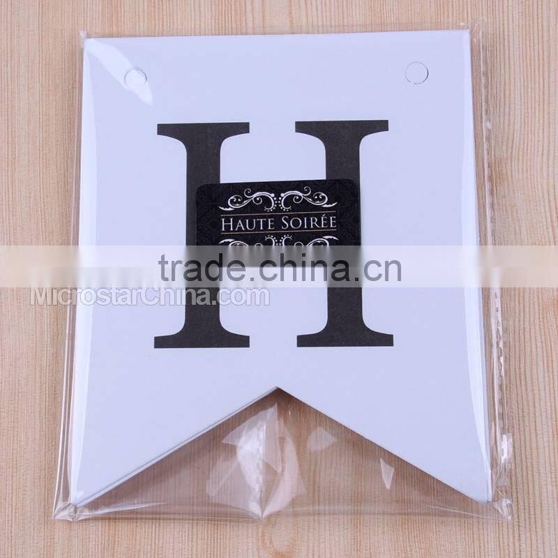 Ahoy It Is A Boy baby shower boy birthday party decoration supplies paper triangle flag