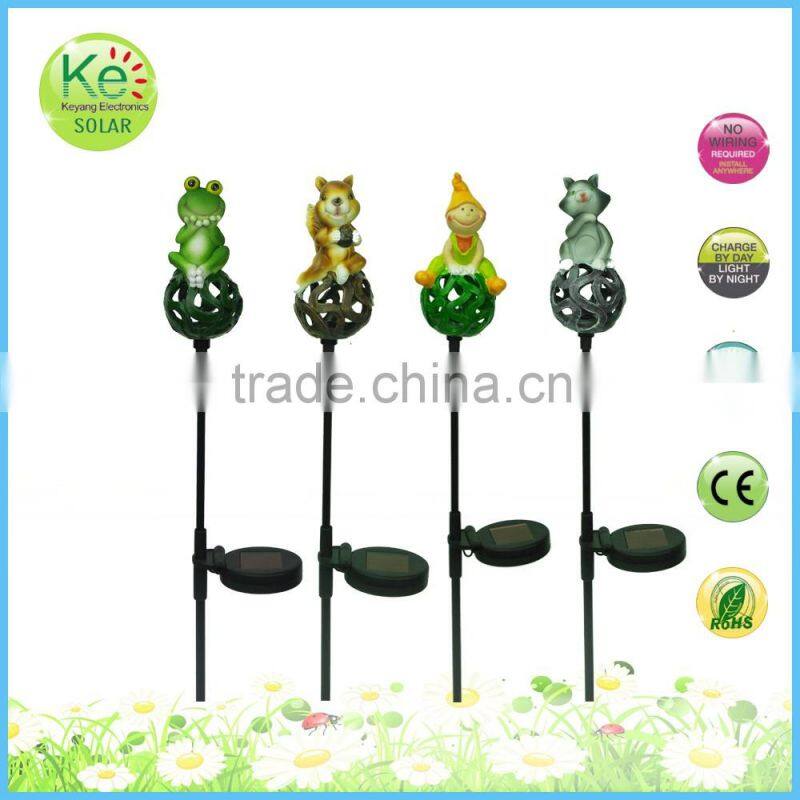 Solar led garden light glass path decoration