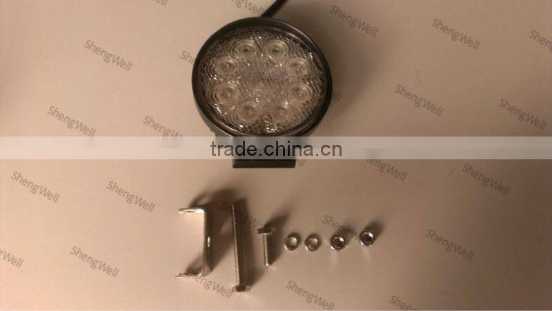 ShengWell Auto 24W Round 4" Epistar Flood/Spot/Combo factory directly 24w LED work light