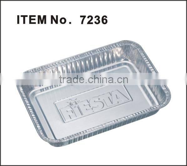disposable food container freezer oven aluminum foil container