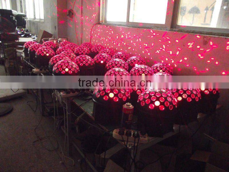 color magic crystal ball led stage light