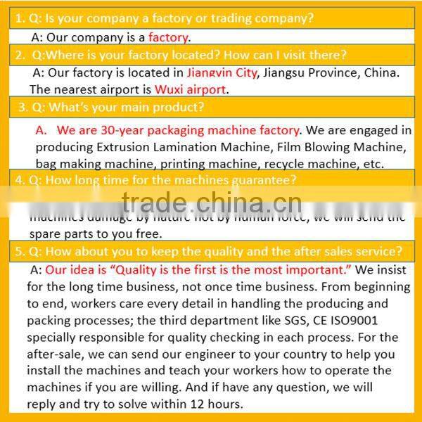 2015 New hot plastic recycling