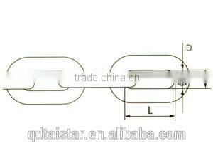 American standard Proofcoil chain ASTM80(G30)