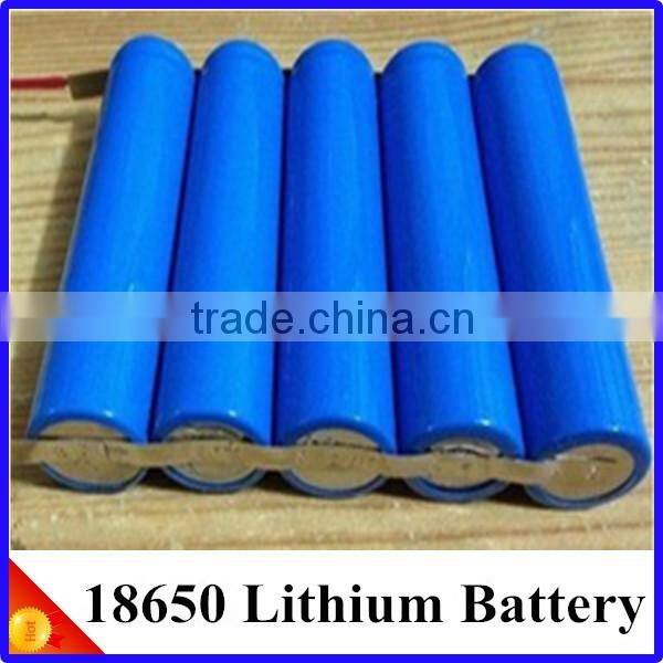 18650 3.6V 2000mAh Lithium Battery with High Quality