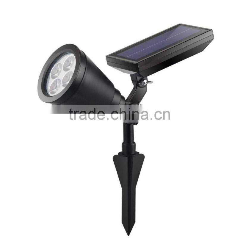 4LED IP65 Waterproof Outdoor LED Solar Lamp