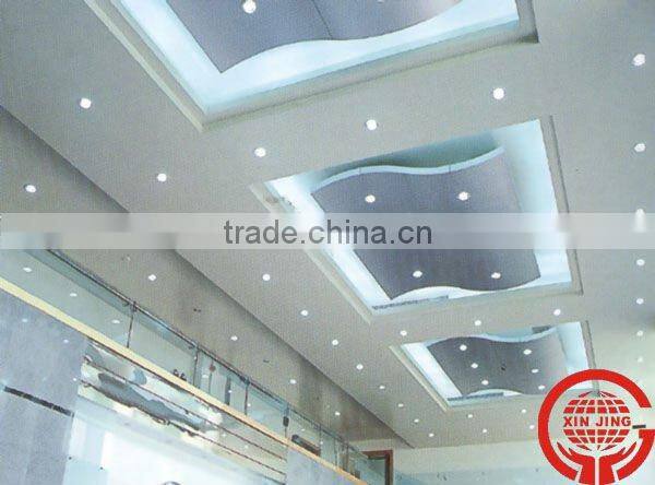 Aluminum acoustic decoration ceiling material