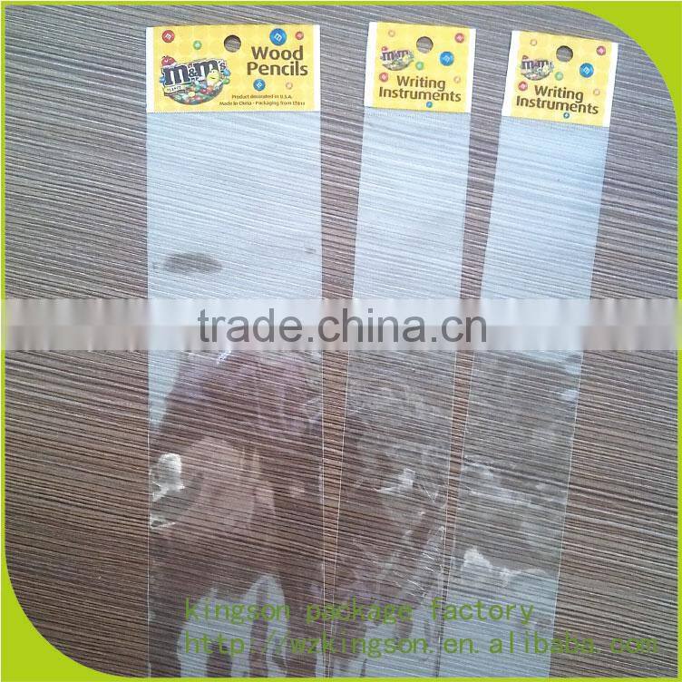 Self-adhesive transparent packing opp plastic bag,printing opp bag,opp cpp bag