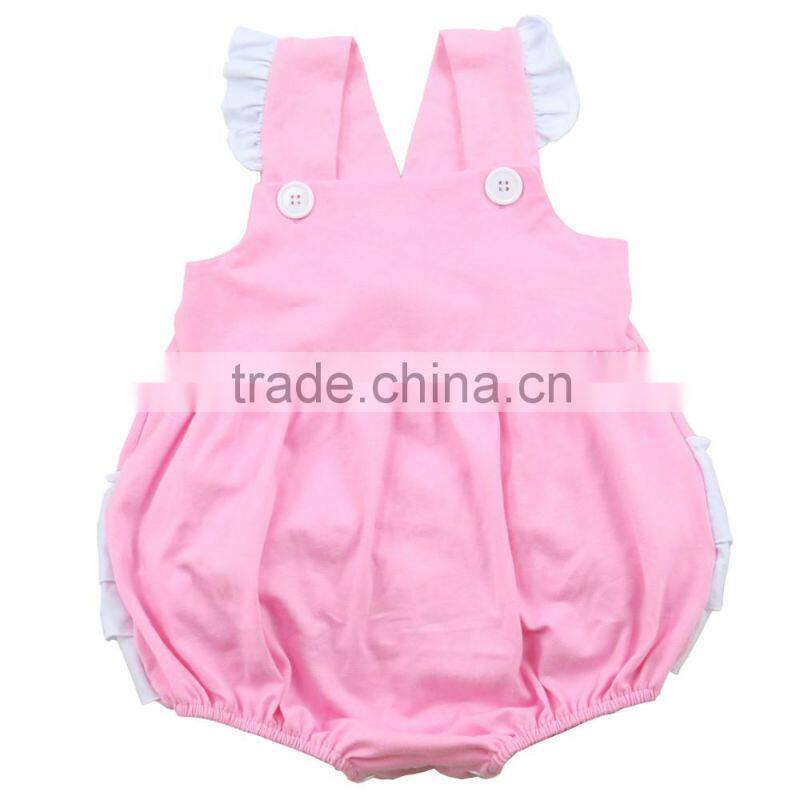 2016 Hot sale new design china baby girl romper lovely romper beautiful baby romper boutique girl romper