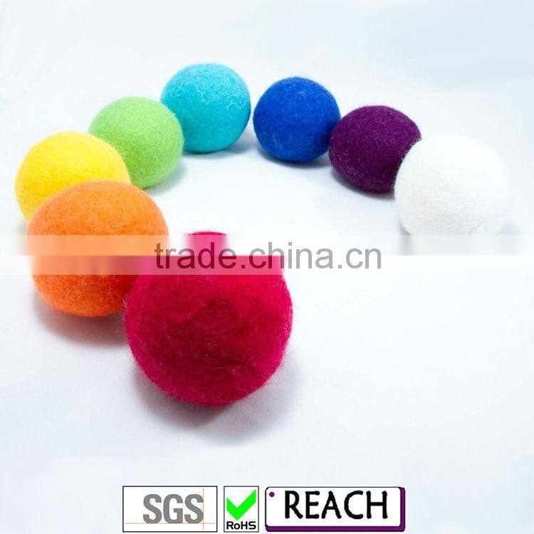 Colorful Felt Balls for Bracelet