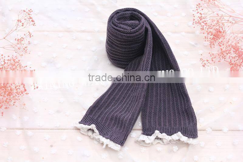 100% cotton lace stripe baby pants fashion for baby girls and school girl