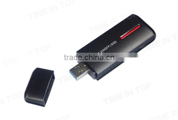 High quality M.2 NGFF SSD to USB3.0 External Case