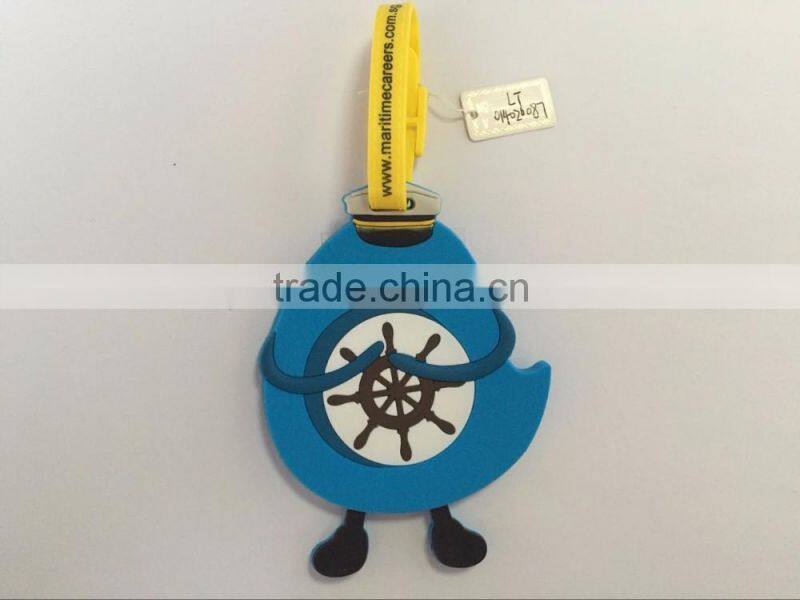 Hot quality durable plastic wholesale logo luggage travel tags
