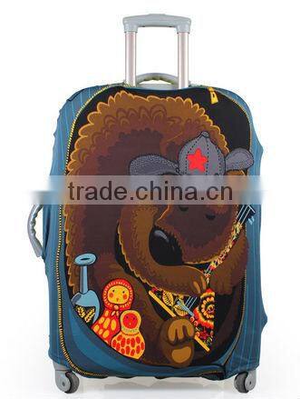 Polyester waterproof dustproof protective luggage cover