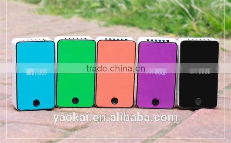 New style standing rechargeable mini bladeless fans with USB port