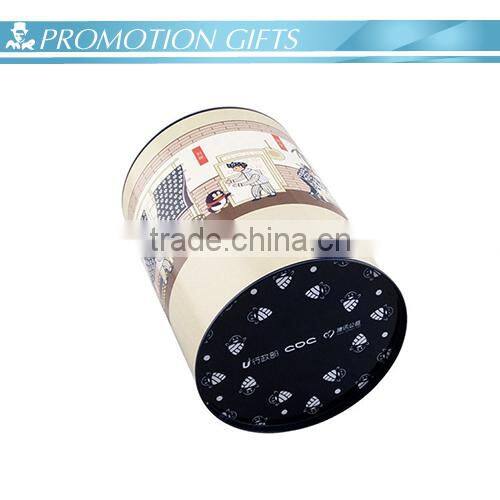 Promotion custom logo round money saving bank