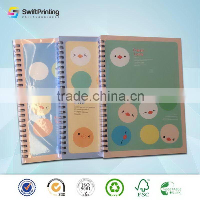 Modern Crazy Selling with cmyk printing notebook