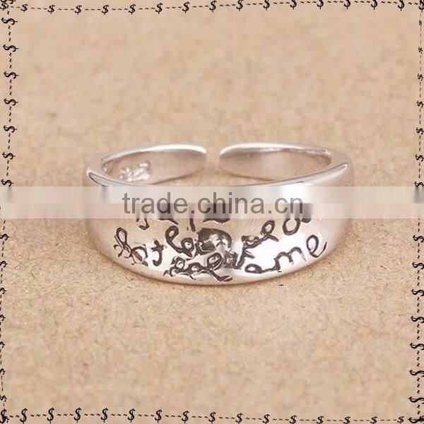 100% certificate international standard 925 silver ring silver jewelry
