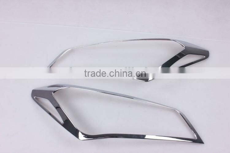 ABS Chrome Head Lamp Cover 2 Pcs For CHANA(CHANGAN) CS15 Car Accessories