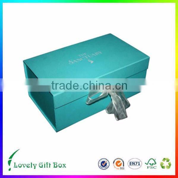Luxury Novel Custom Logo Wedding Dress Folding Box