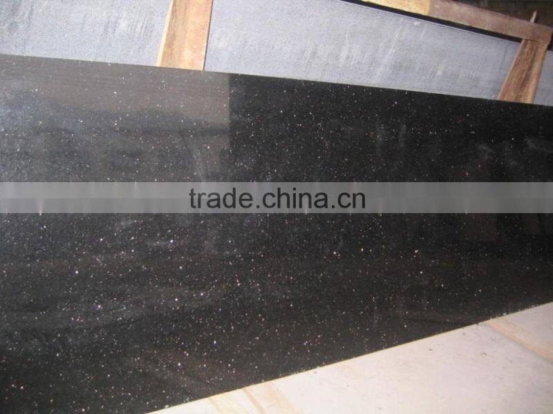 Black galaxy granite in low price