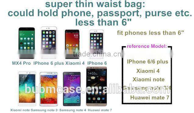 Light Green Fashionable BUBM Outdoor Sport Waist Bag Shenzhen Resilient Wholesale Waterproof and Breathable Running Waist Bags