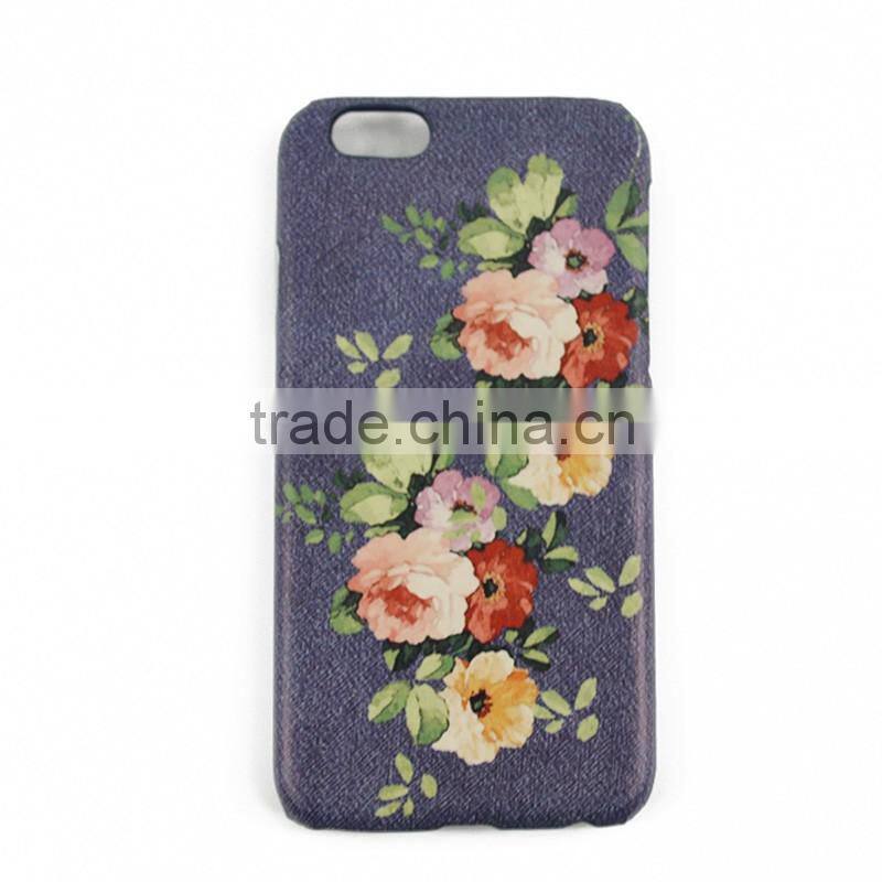 2016 Hot Sale Single PC case Simple and Printing Style PU Leather Case for iphone6s and support own Design