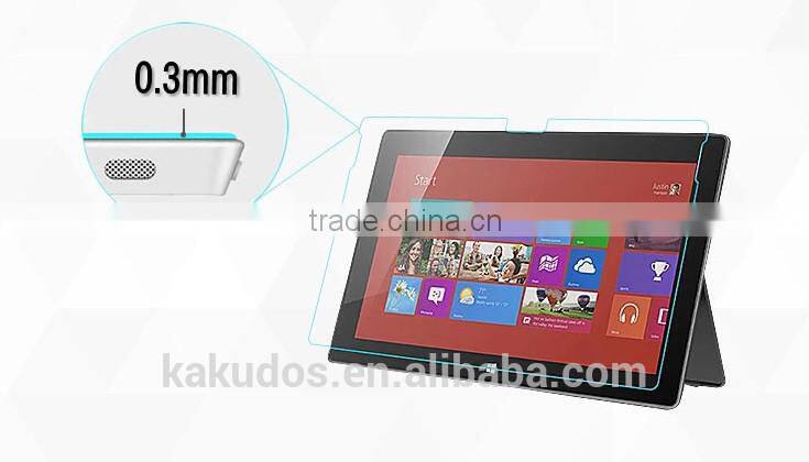 for microsoft surface pro 3 Tempered Glass Screen Protector full size film wholesale