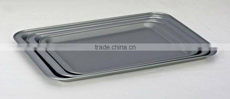 carbon steel 3 pcs cookie pan