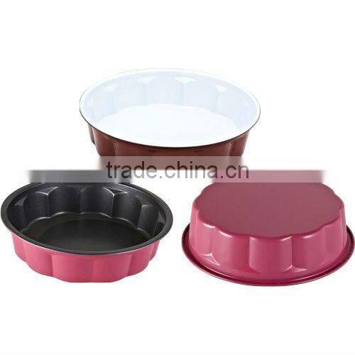 innovative 3pcs pizza pan set